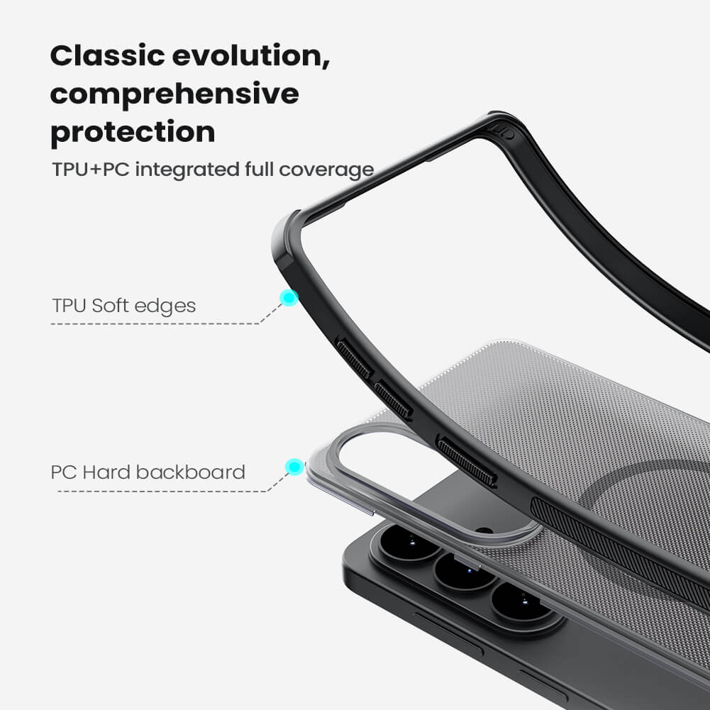 Чехол-крышка NILLKIN для Samsung Galaxy S26 (серия Frosted shield Pro Magnetic case Clear)